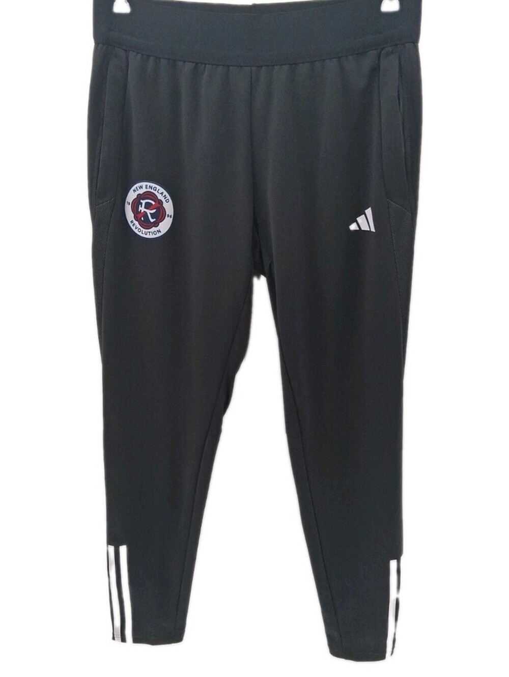 Adidas New England Revolution Track Pants Mens Medium Black Aeroready Soccer